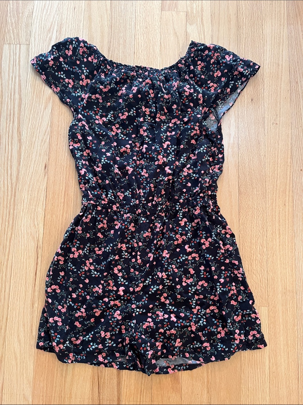 Old navy kids floral romper large